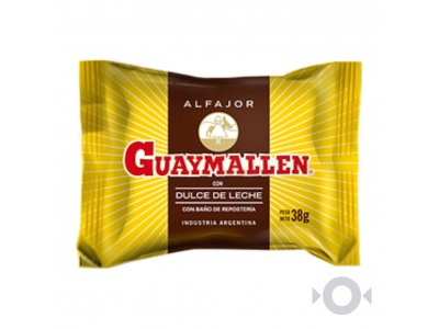 Alfajor guaymallen chocolate negro