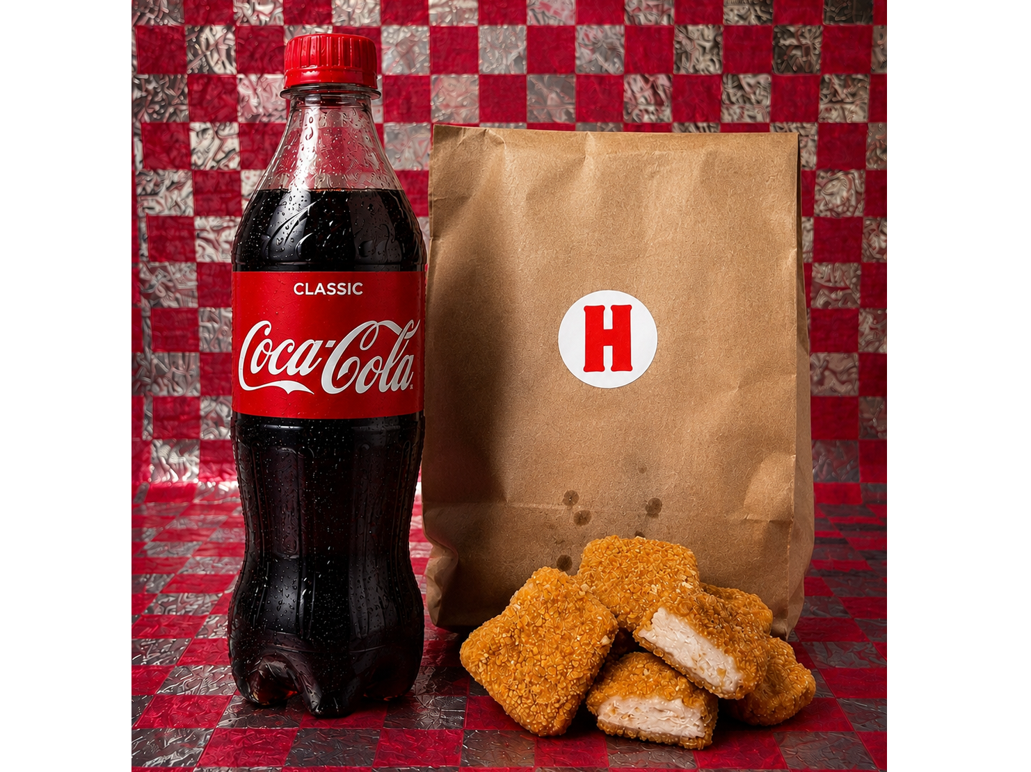 NUGGETS + GASEOSA