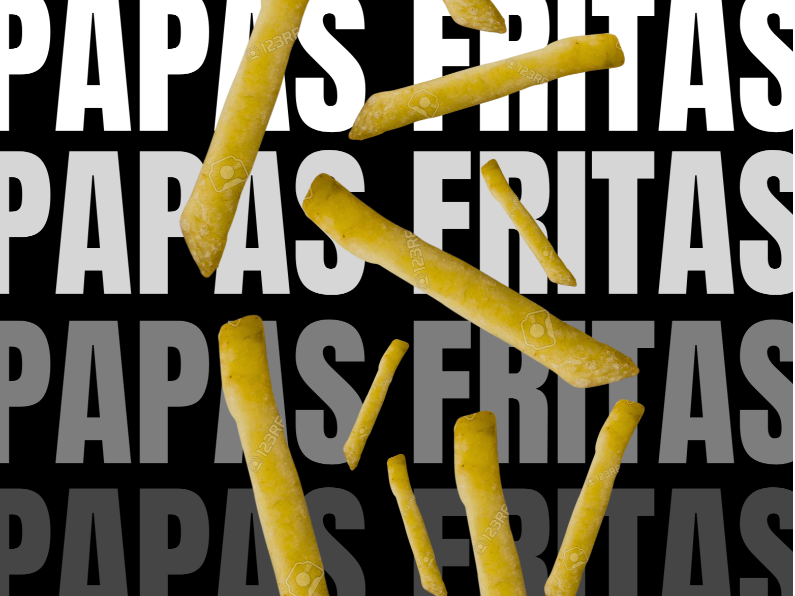¡PAPAS FRITAS!