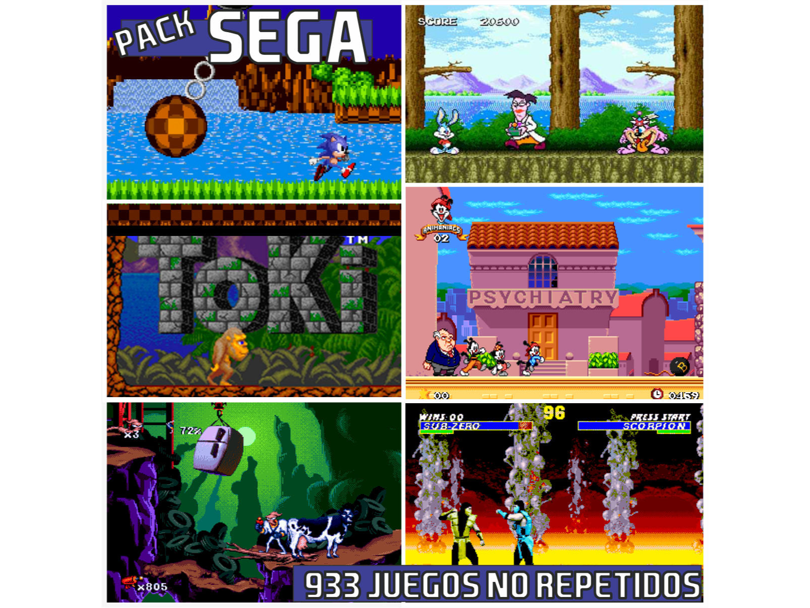 Pack 13 mil Juegos