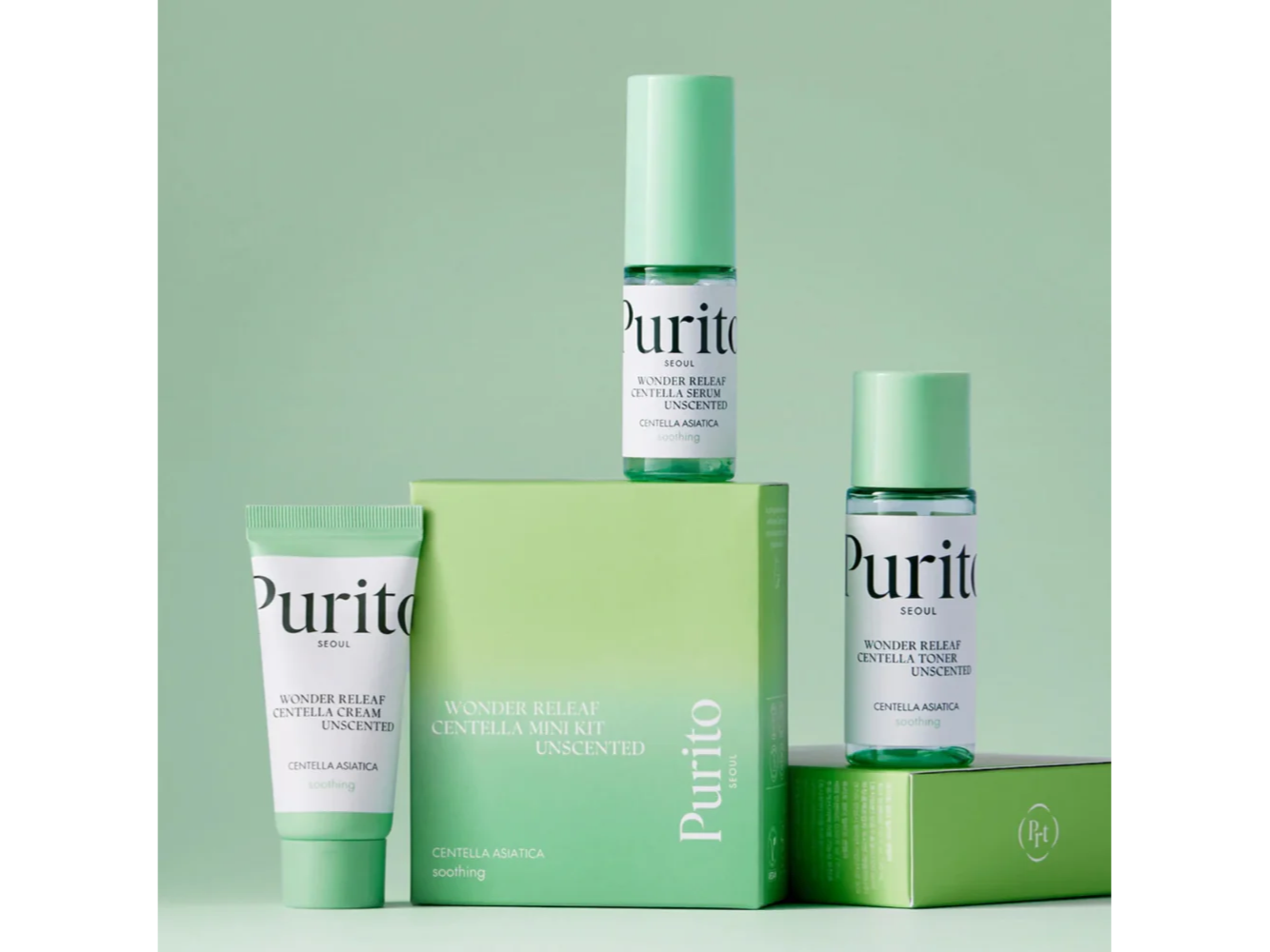 Purito Wonder Releaf Centella Mini Kit Unscented