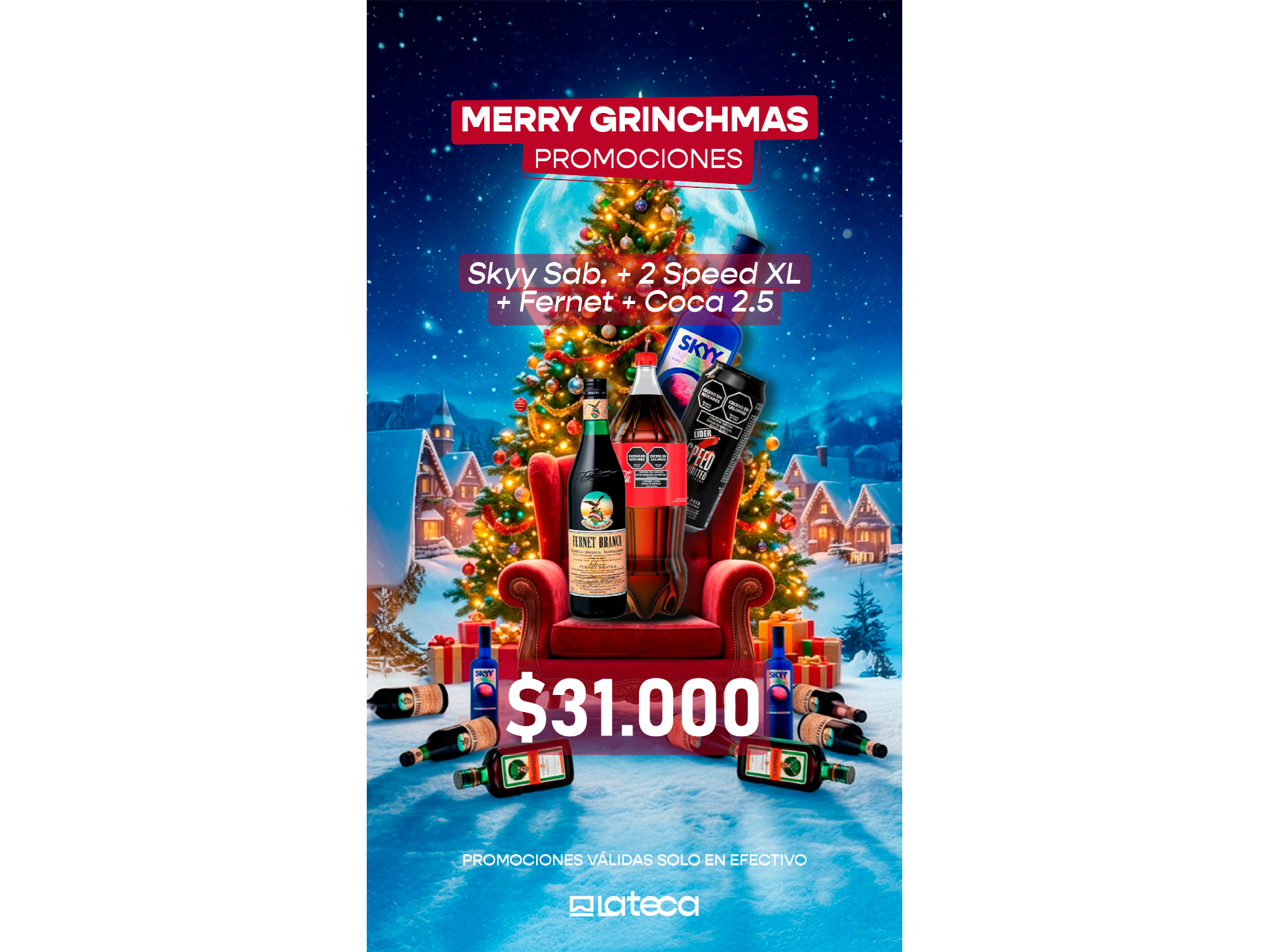 Promo Fernet + Promo Skyy