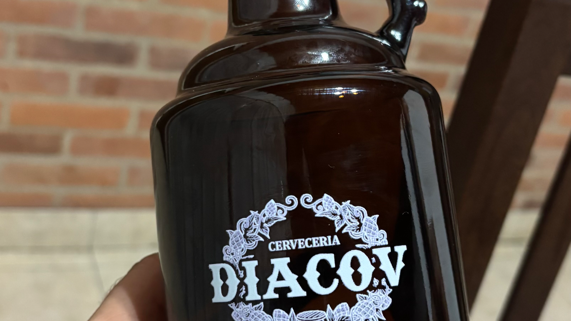 Growler 1 L vidrio