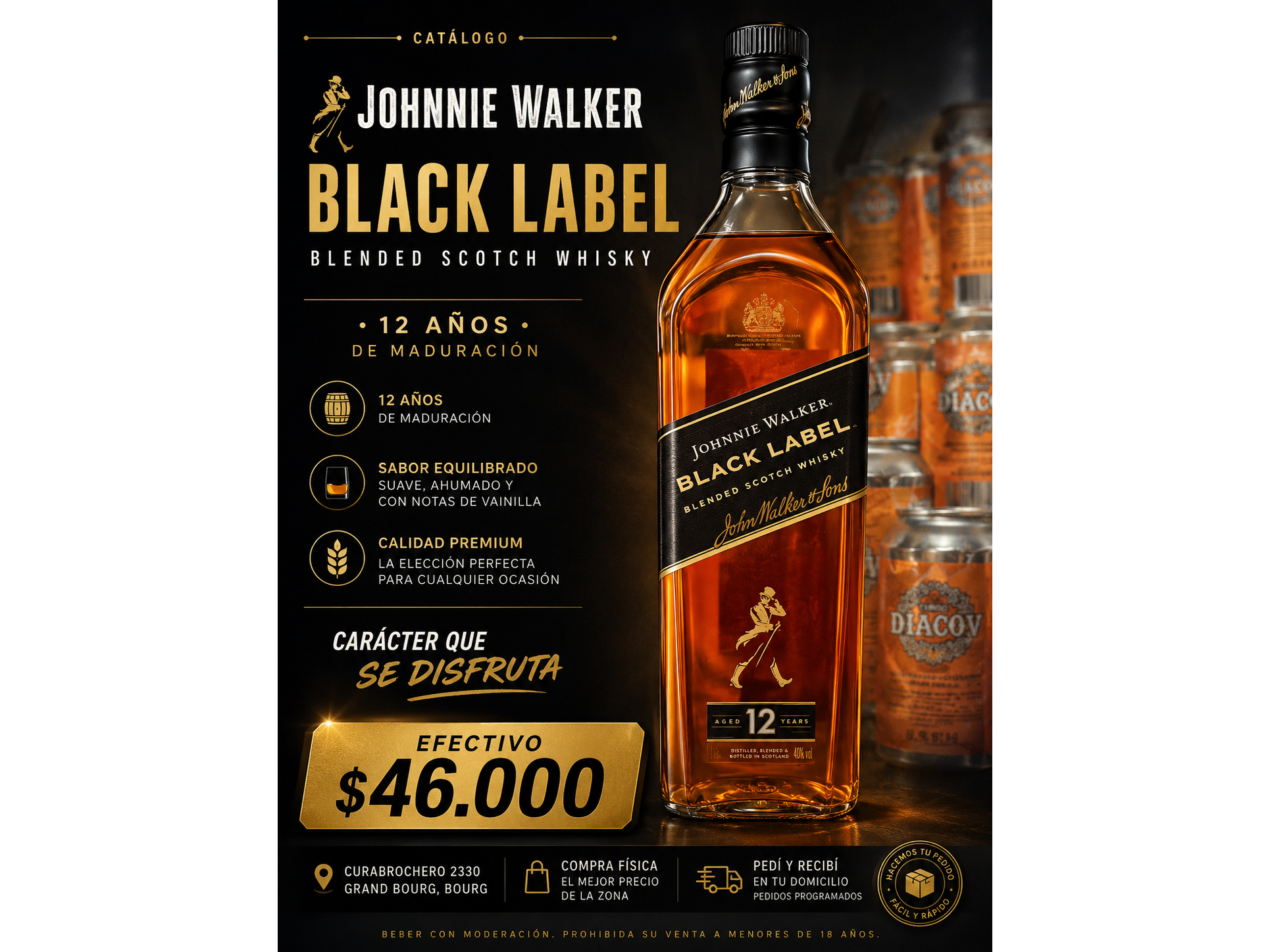 Johnnie walker 1 L