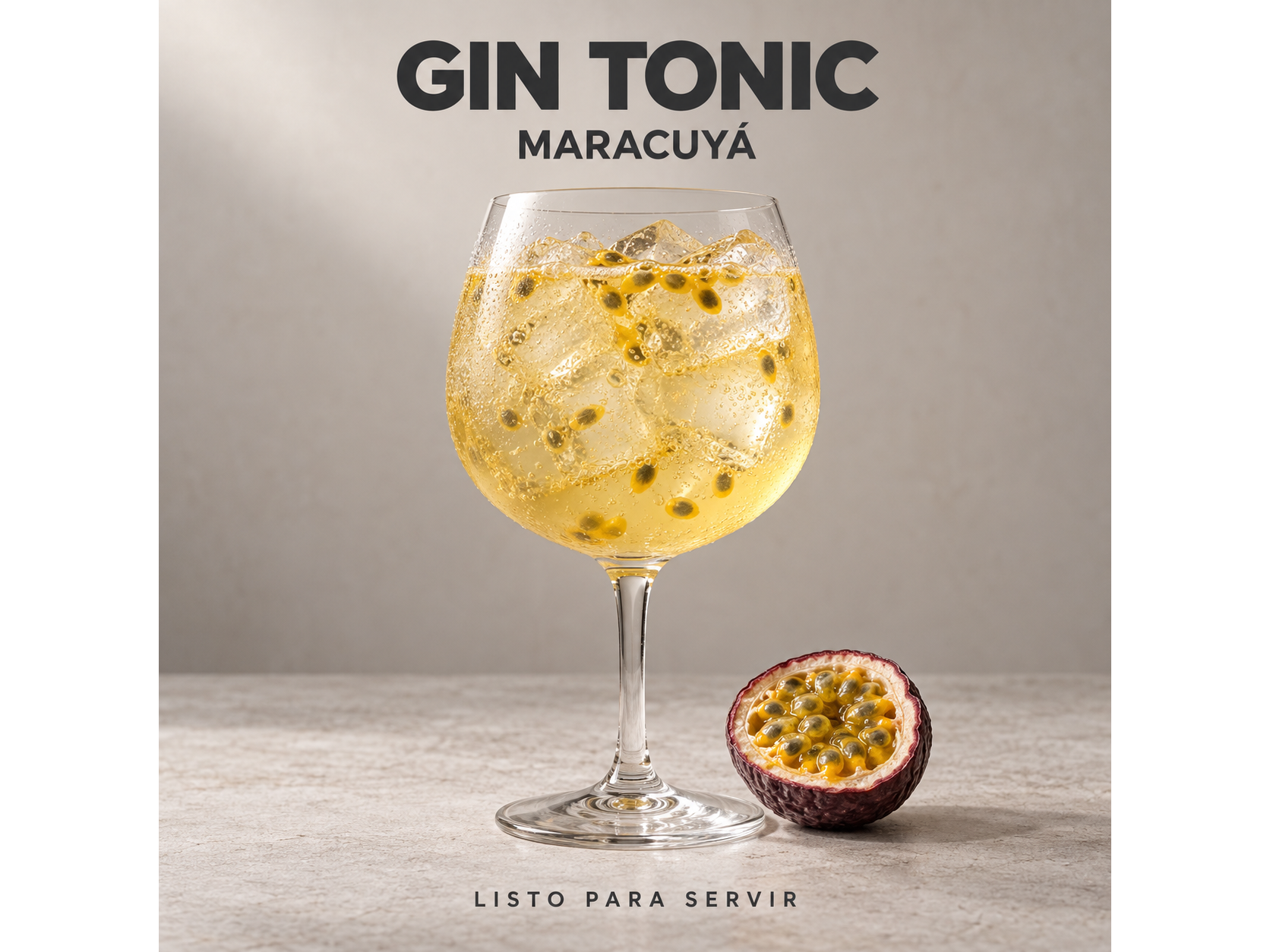 Gin Tonic Maracuya