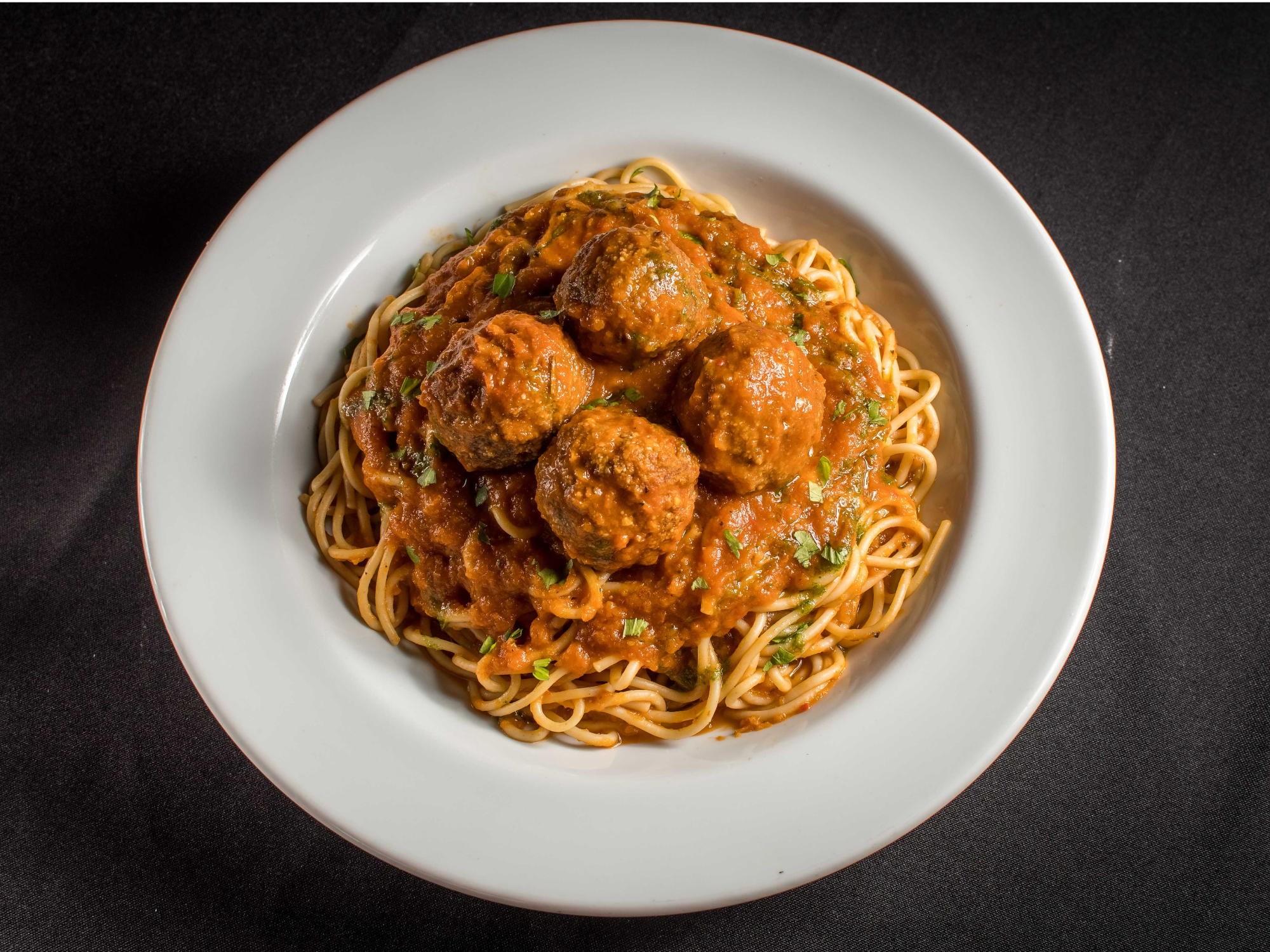 Spaguettis con Albóndigas