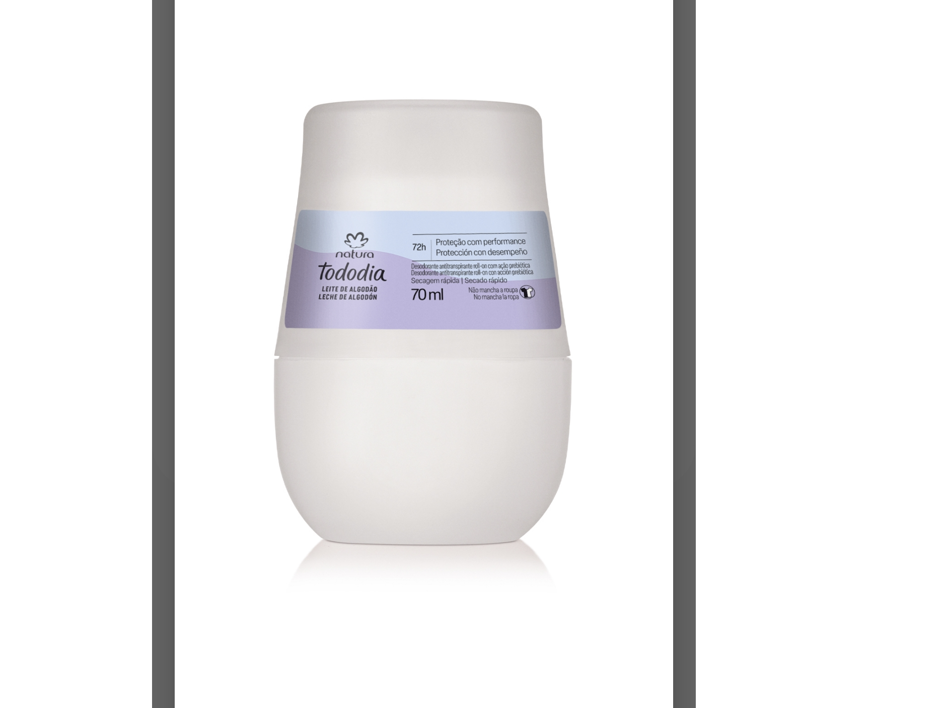 Roll on leche de algodón