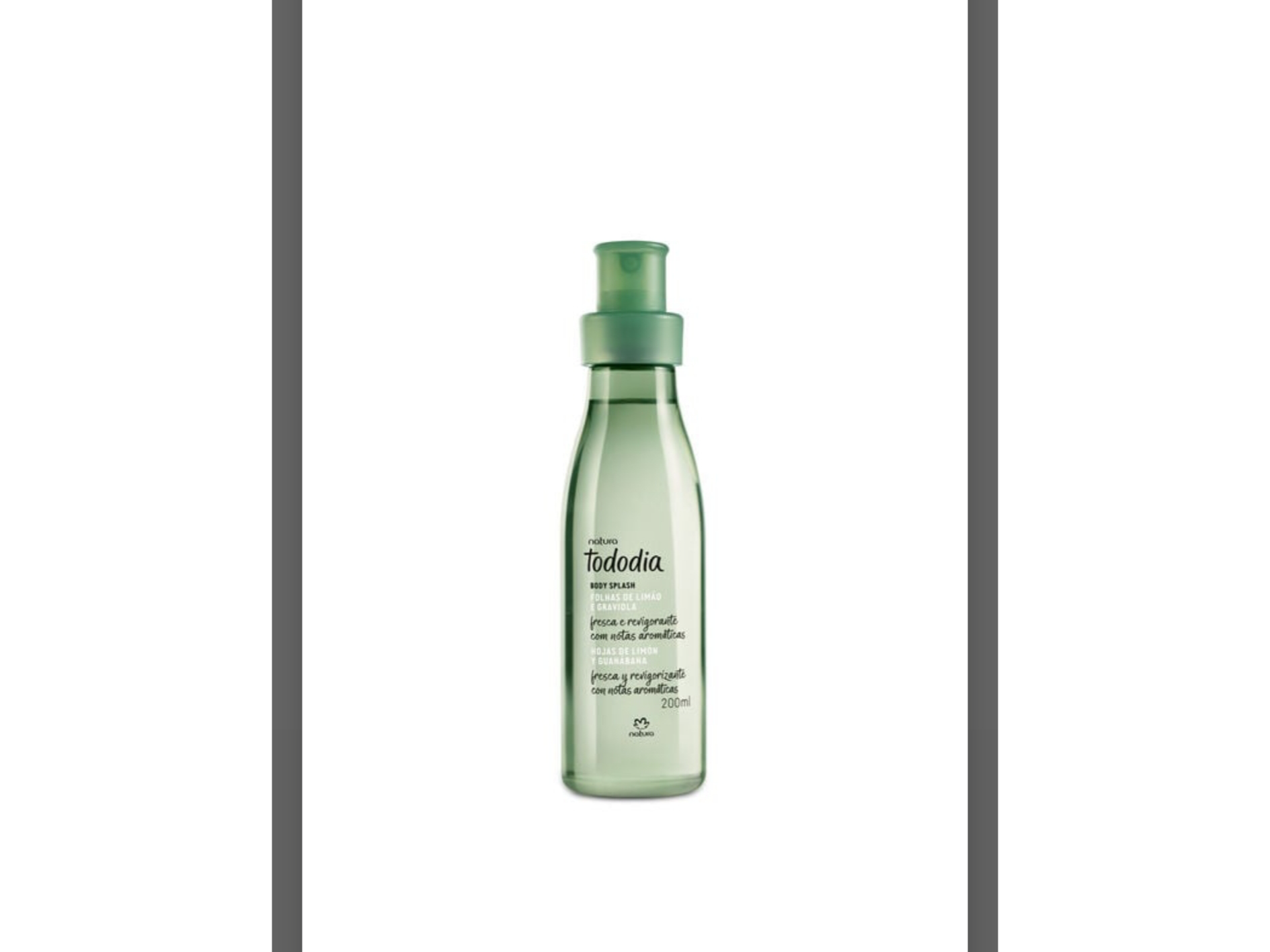 Body hojas de limon