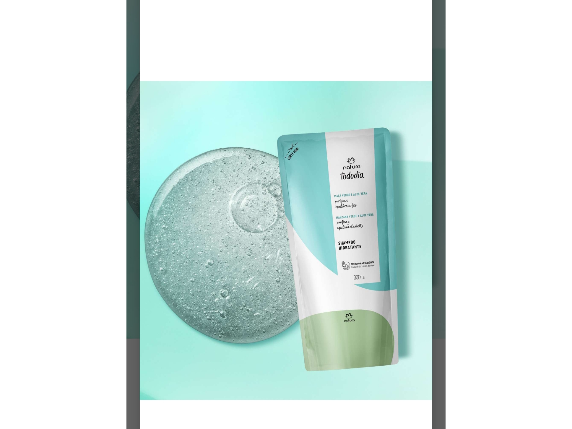 Kit shampoo y acondicionador todo día manzana