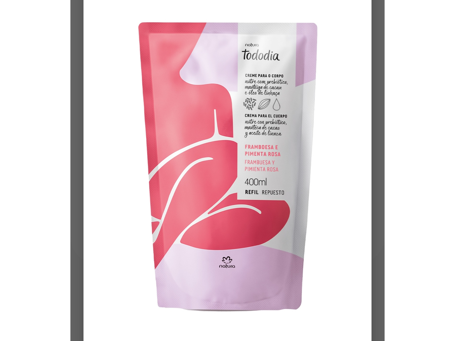 Repuesto frambuesa y pimienta rosa