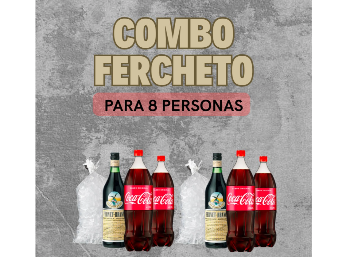 Combo Fernet 750 (8 personas)