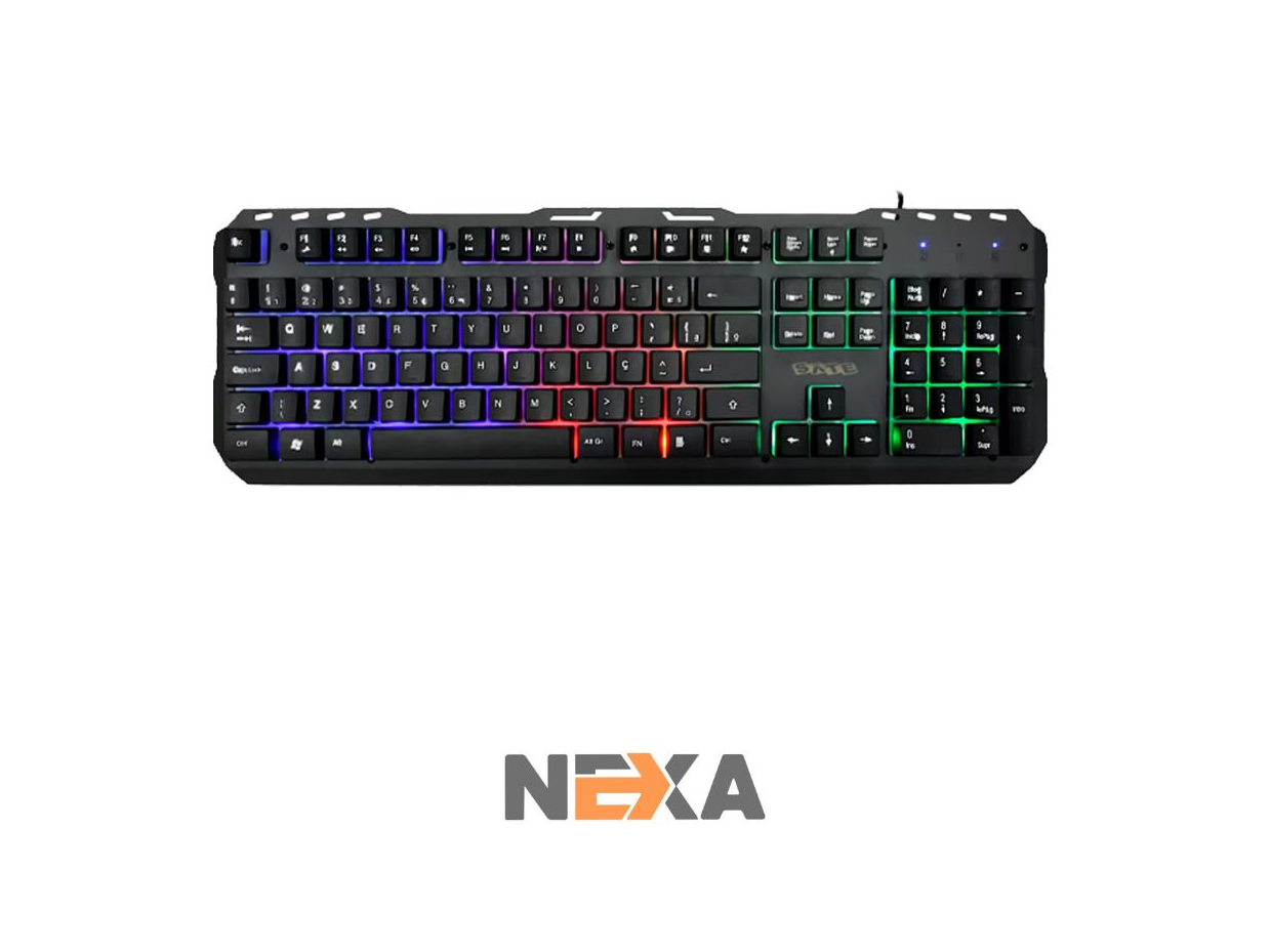 Teclado Gamer Satellite AK-851 RGB con Cable