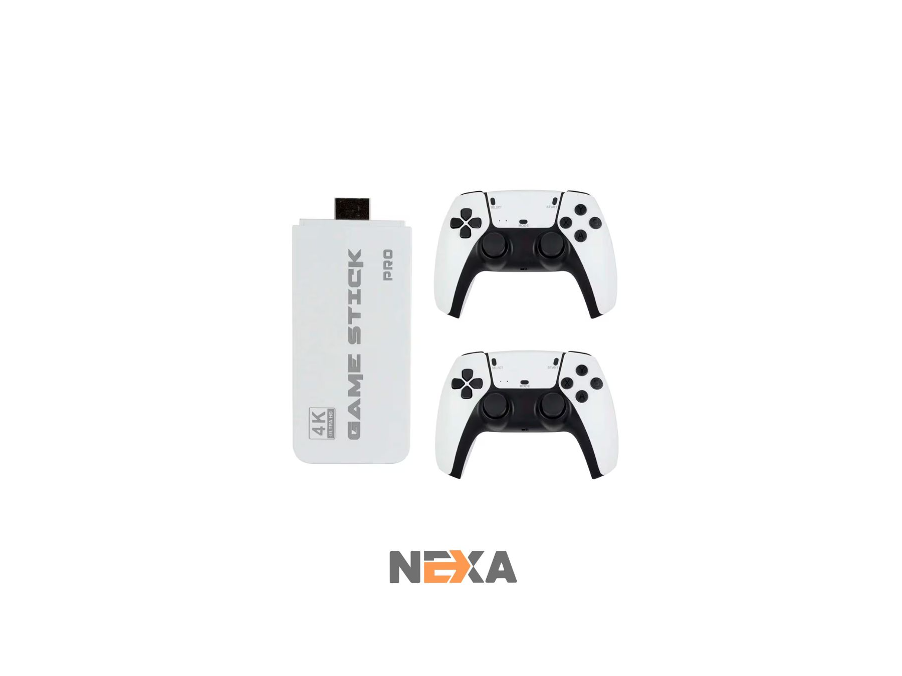 Consola Game Stick Pro PS5 4K UHD +1000 Juegos 2 Controles Inalámbricos