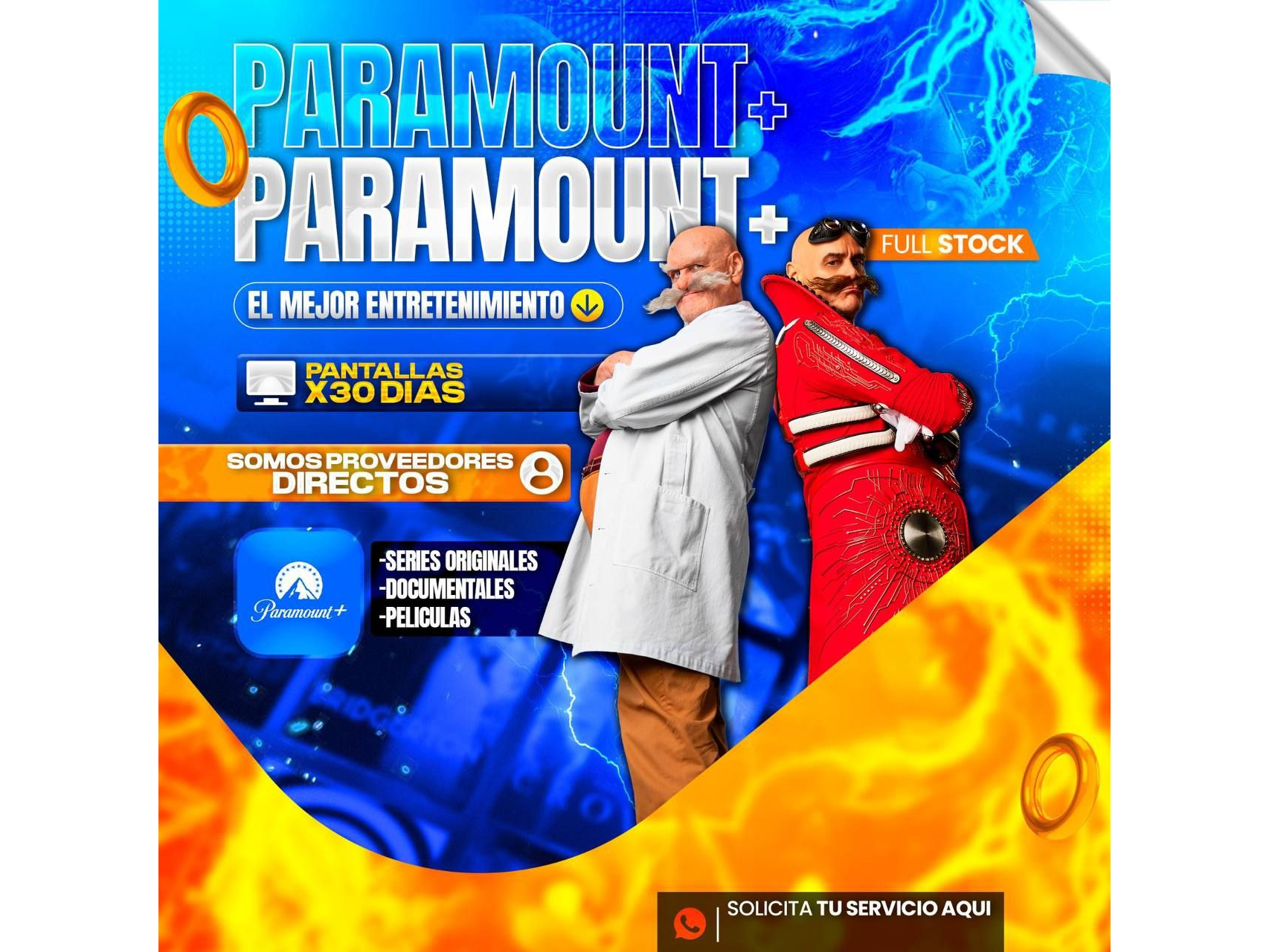 Paramount Cuenta Completa Original