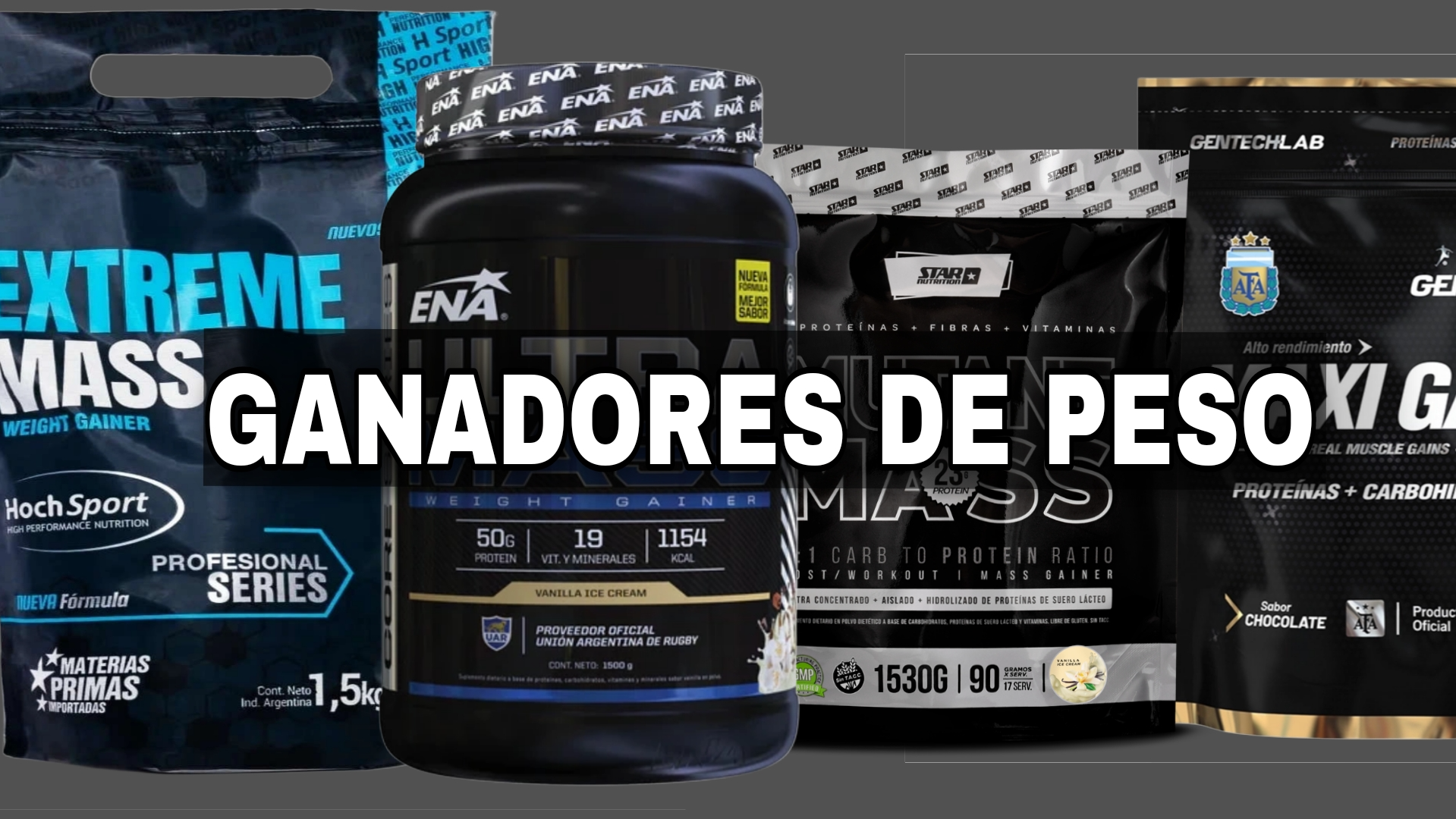 GANADORES DE PESO