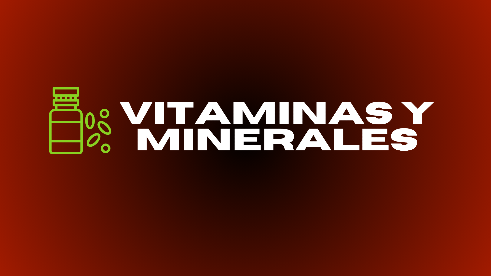 VITAMINAS/MINERALES