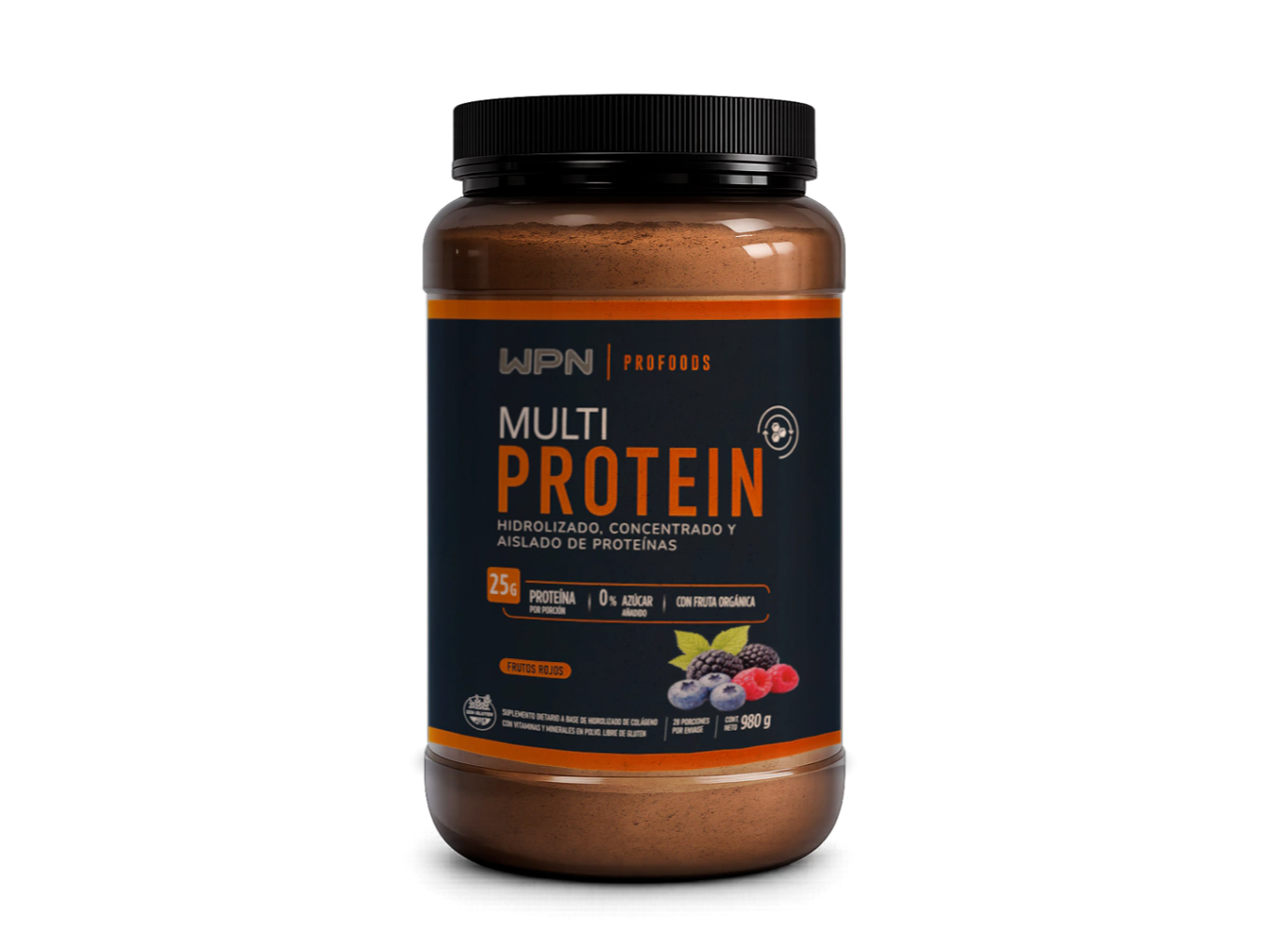 WPN Multi Protein | Hidrolizado, Concentrado y Aislado de Proteínas | Sin Azúcar | 28 Porciones | 980g