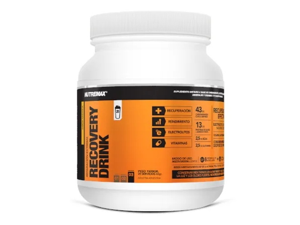 1.5kg Nutremax Recovery Drink Reparación Muscular