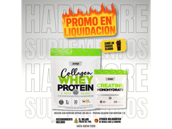CREATINA STAR NUTRITION DOYPACK 300 GR X1 + PROTEINA COLAGENO STAR NUTRITION 2LB