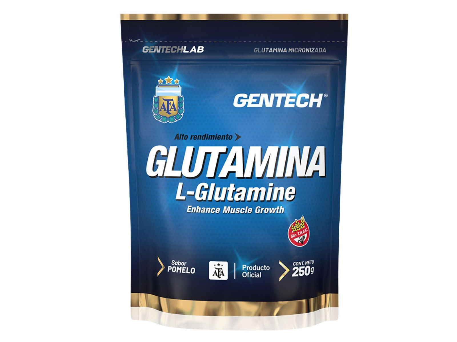 Glutamina 250 grs de Gentech