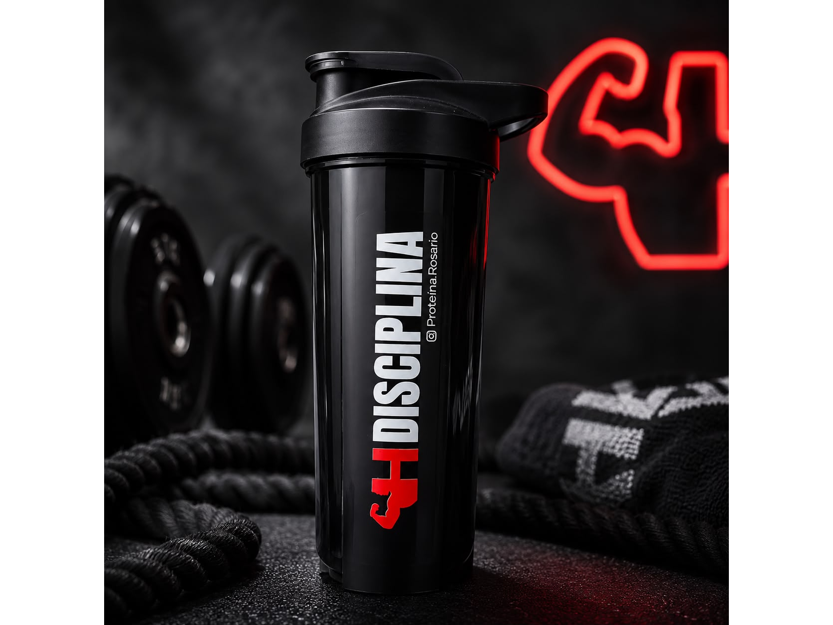 Shaker DISCIPLINA 600 cc – Hardcore Suplementos