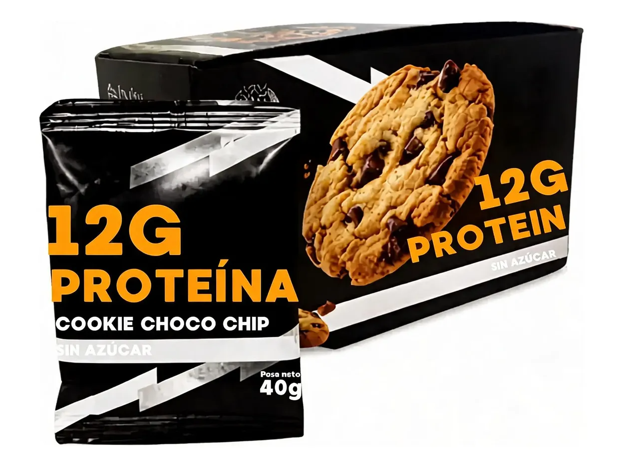 CAJA Cookie 12g De Proteína Day By Day X 12 Unid.