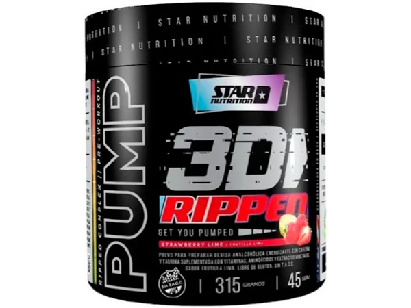 3D RIPPED STAR NUTRITION 315 GR