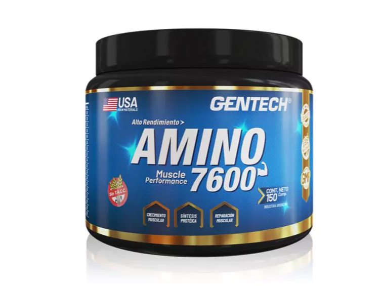 AMINO 7600 GENTECH (150 CAPS)