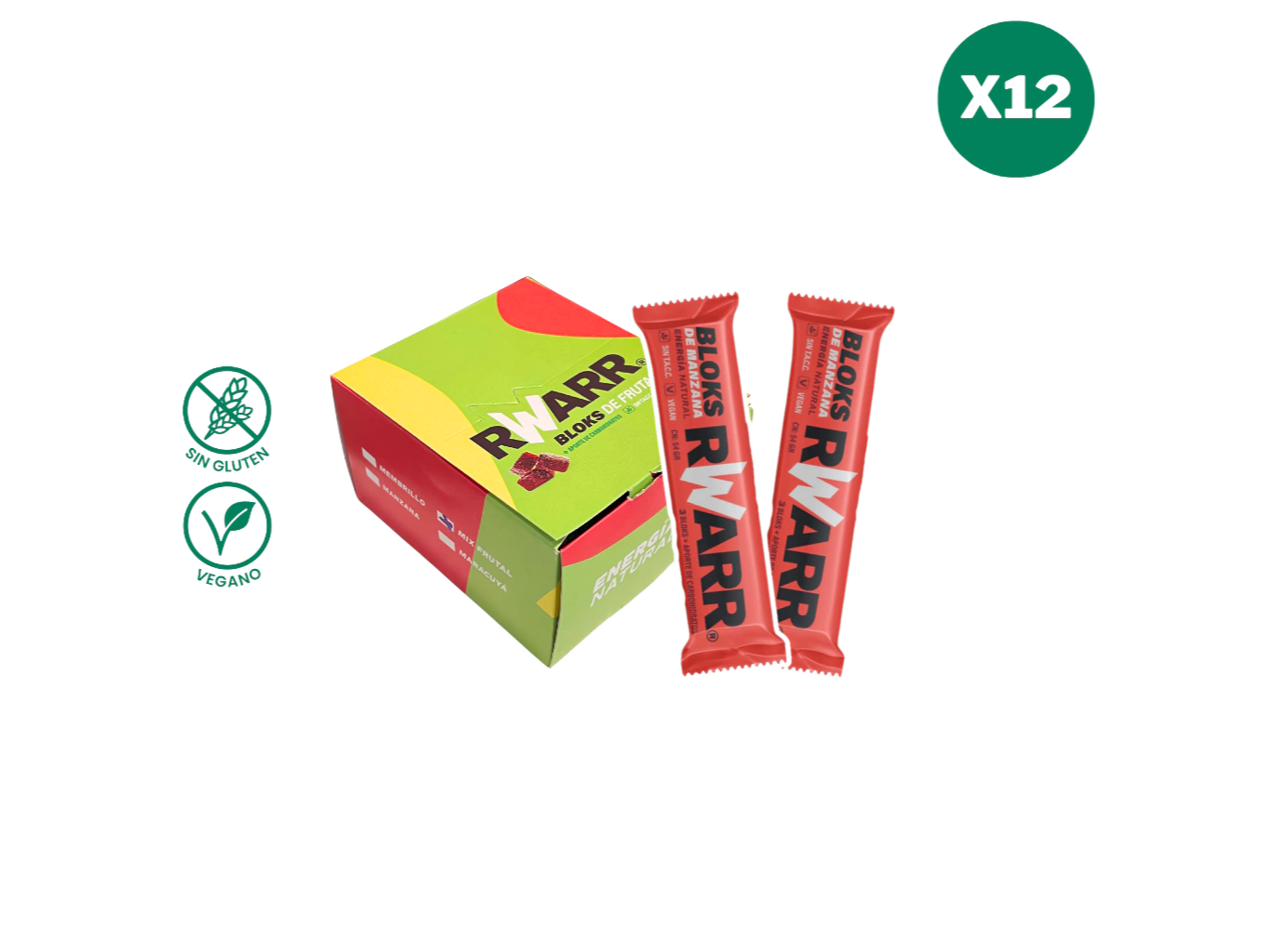 CAJA X 12 Bloks Pulpa Rwarr 54 g