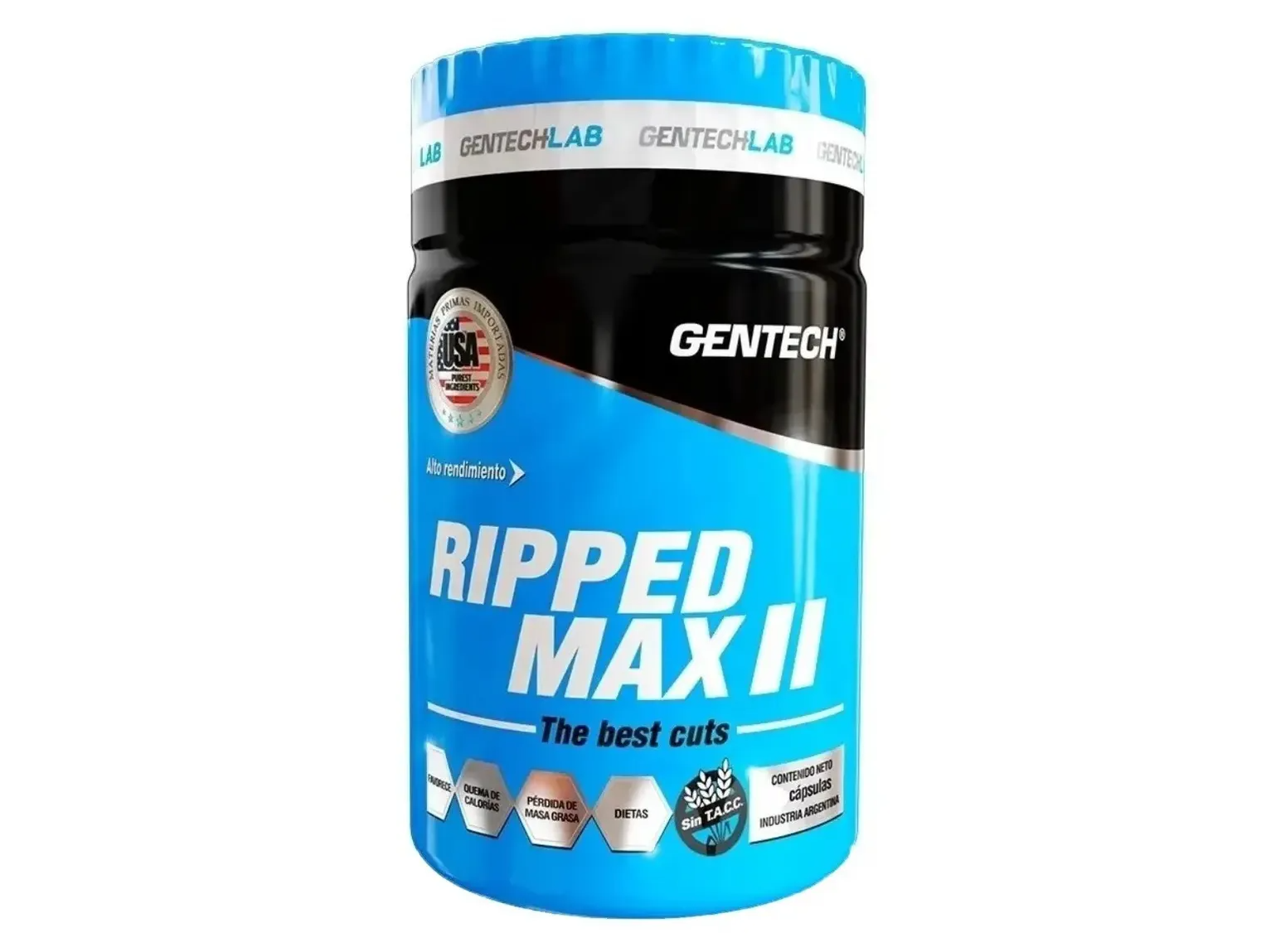 Ripped Max II Gentech (120 Caps)