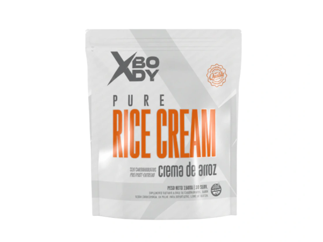 Crema de arroz x 1500g (Carbohidratos) - XBODY