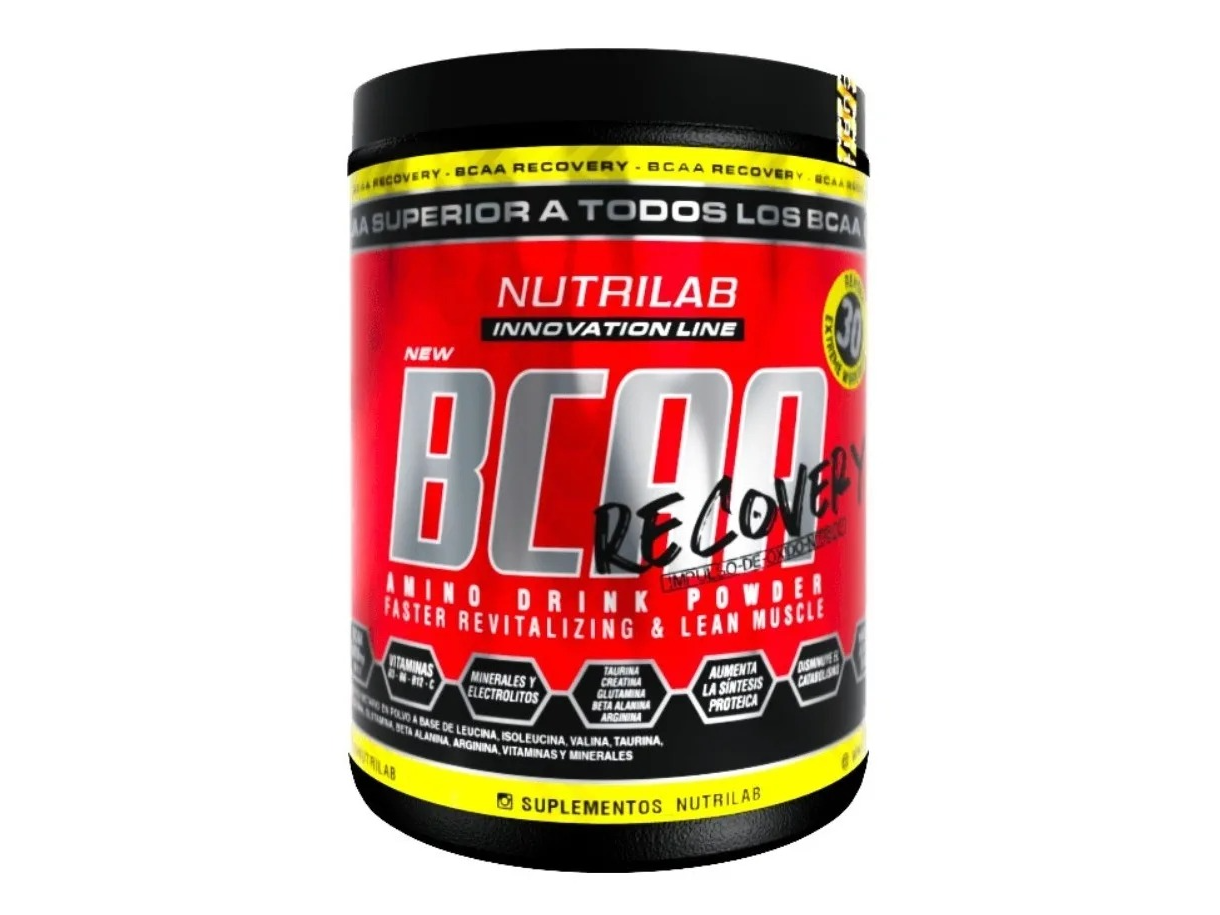 Nutrilab Bcaa Recovery 300 Grs Aminoácidos Ramificados