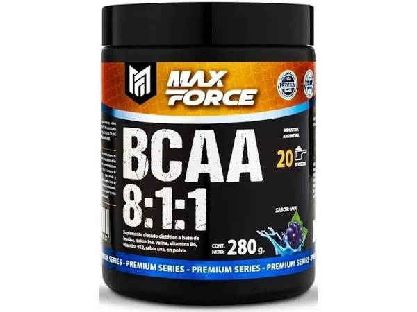 BCAA 811 MAX FORCE FRUTILLA 280 G