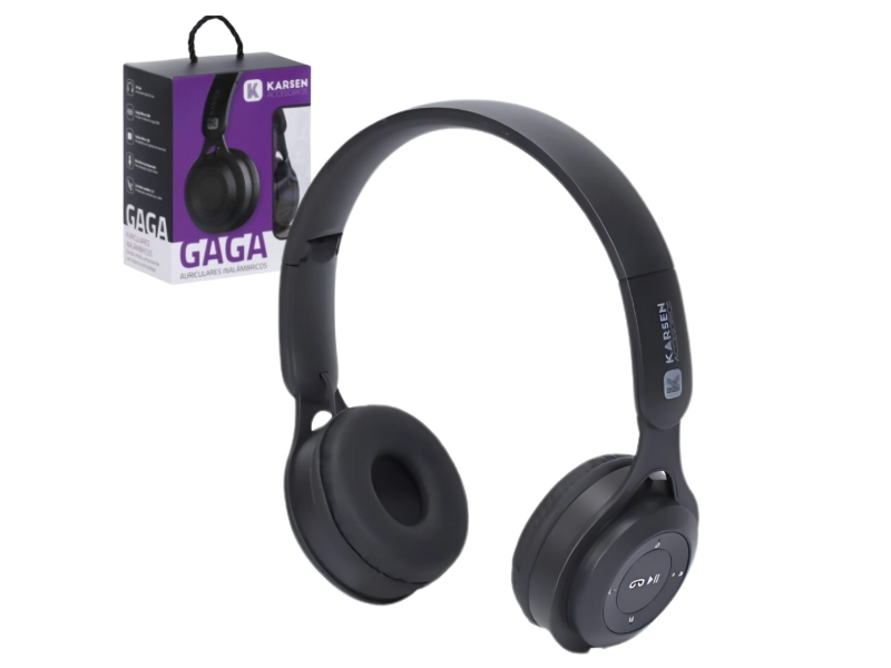 Auriculares BT Vincha KARSEN Gaga