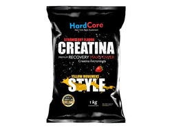 Hardcore 1kg Creatina Monohidrato Doypack Frutilla
