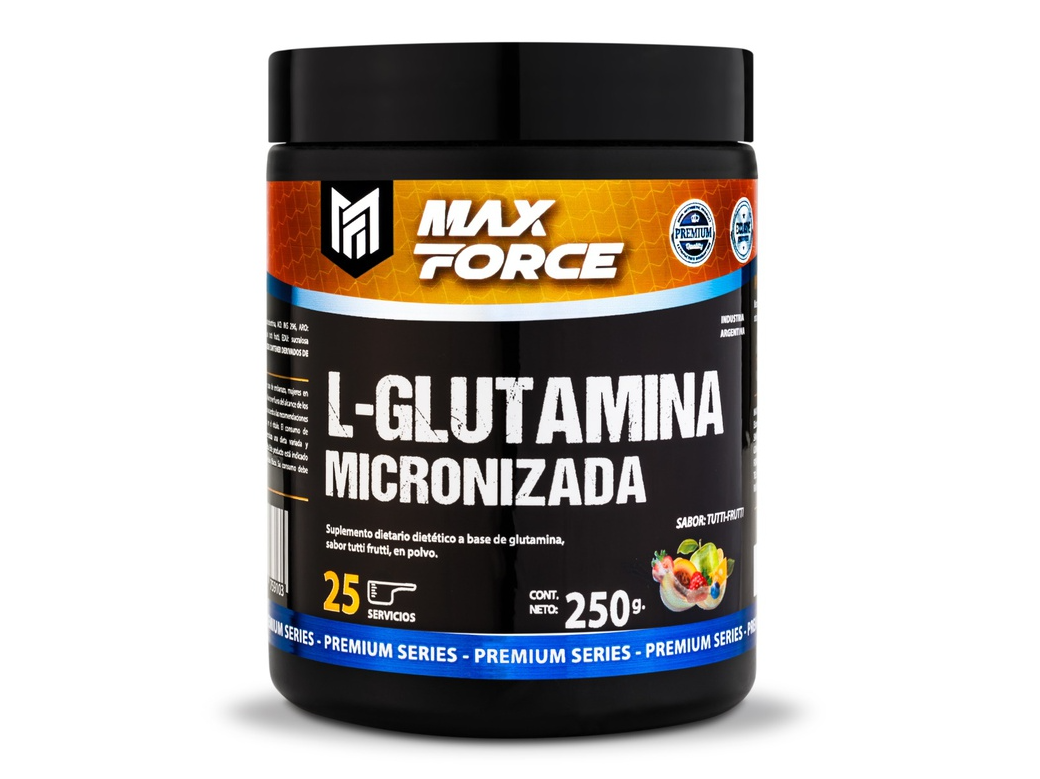 MAX FORCE 250gr GLUTAMINA