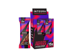 INTEGRA Barra Proteica Pasta de Mani y Arandanos Caja 10 Unidades