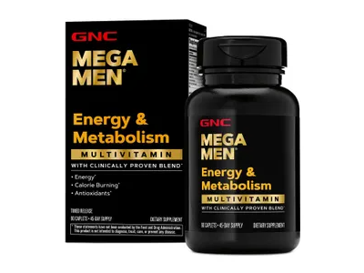 GNC Mega Men - Cápsulas multivitamínicas