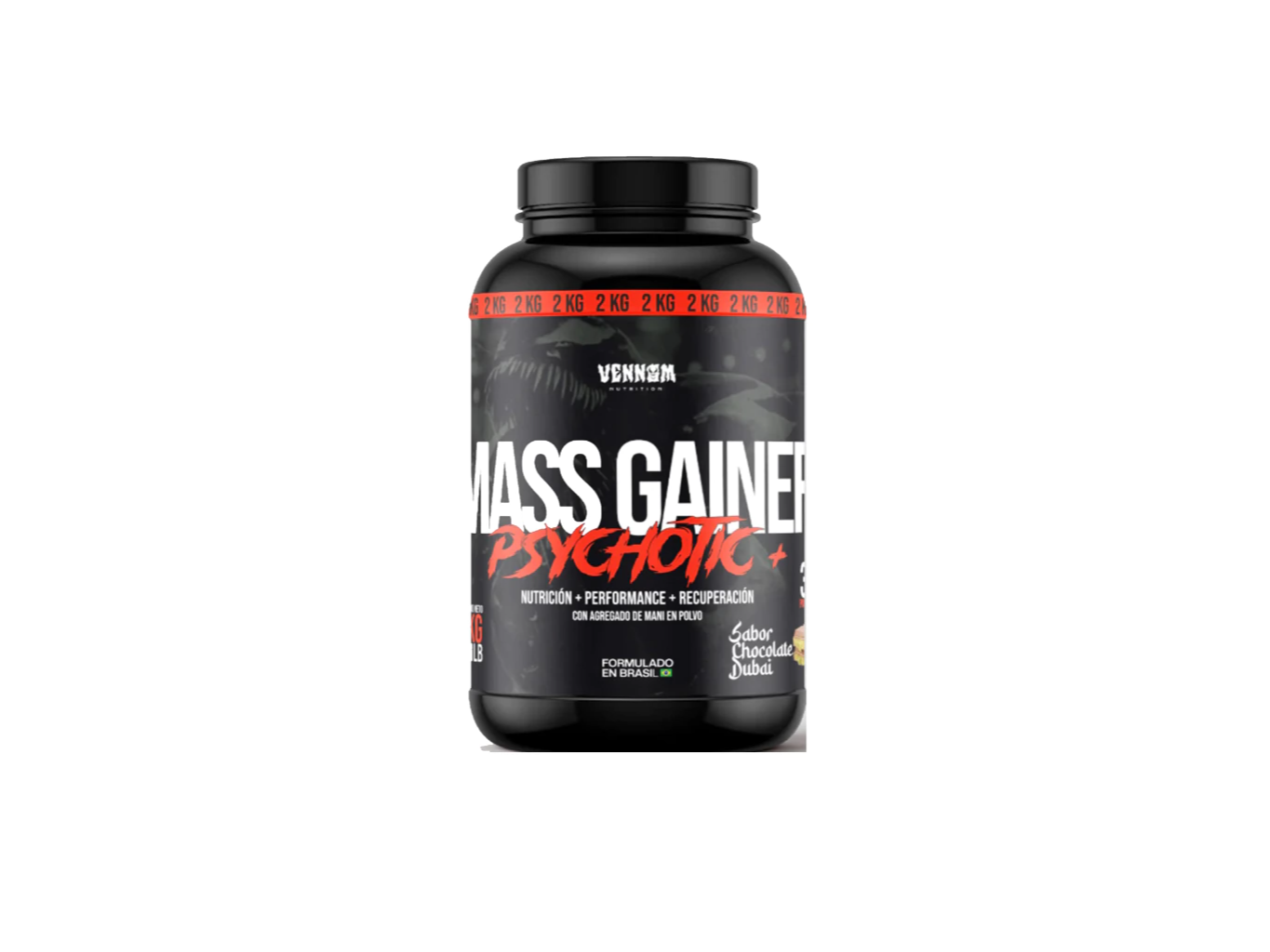 MASS GAINER PSYCHOTIC 4,41LB (2kg) - VENNOM
