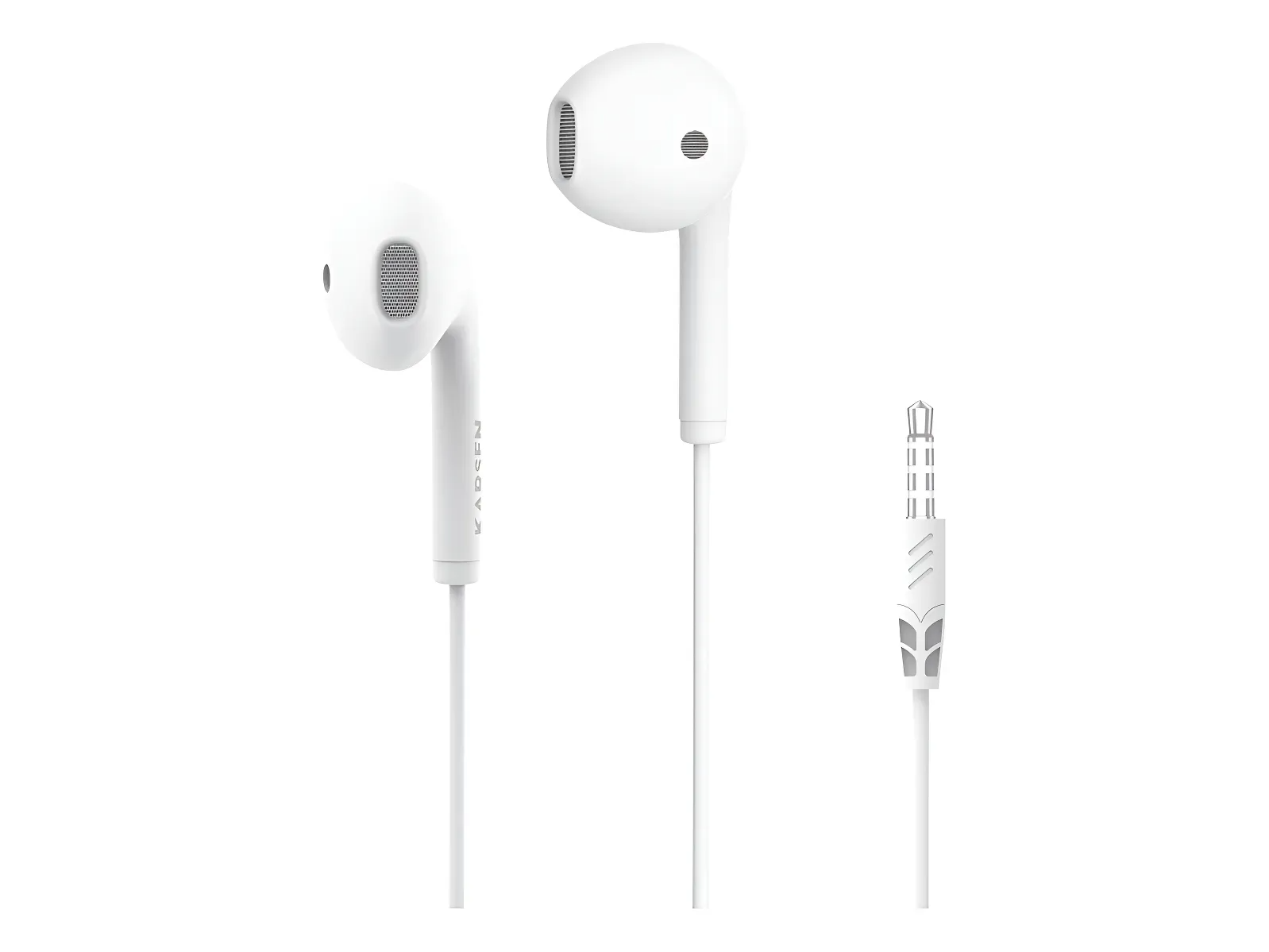 Auricular Con Cable Ringo Blanco