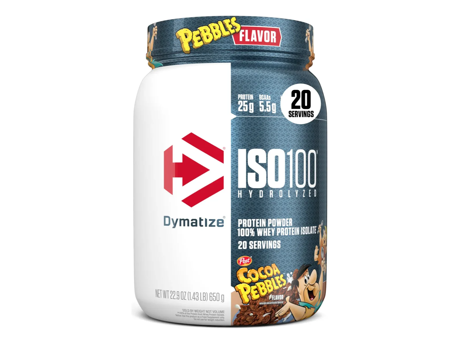 Dymatize Iso100 Proteína 100% Aislado Suero 1,34 Libras