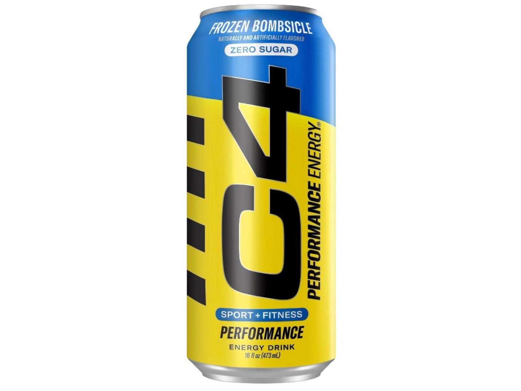 C4 Frozen Bombsicle Blue Zero Sugar Sport + Fitness Drink 16floz