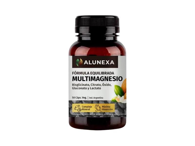 Multi-Magnesio | 5 Formas de Magnesio | Alunexa