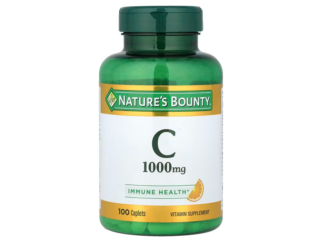 Nature's Bounty, Vitamina C, 1000 mg, 100 comprimidos oblongos