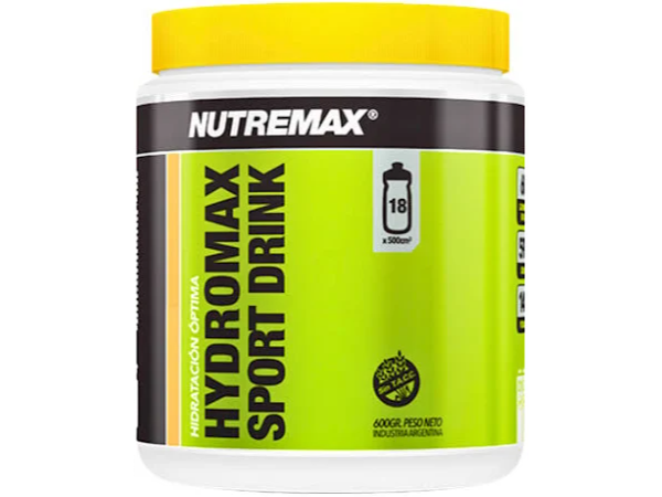 Bebida Isotónica Nutremax Hydromax Sport Drink 600g