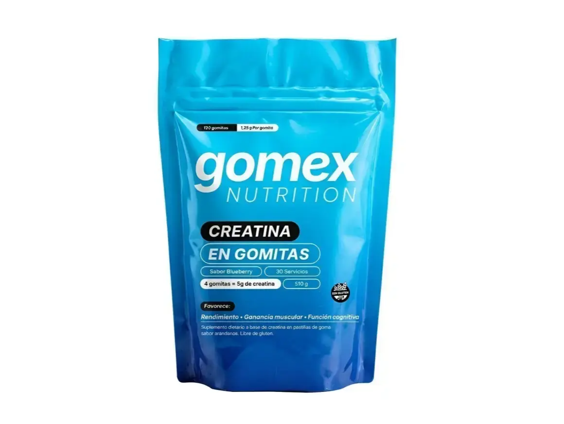 Creatina en Gomitas por 120 U - GOMEX NUTRITION