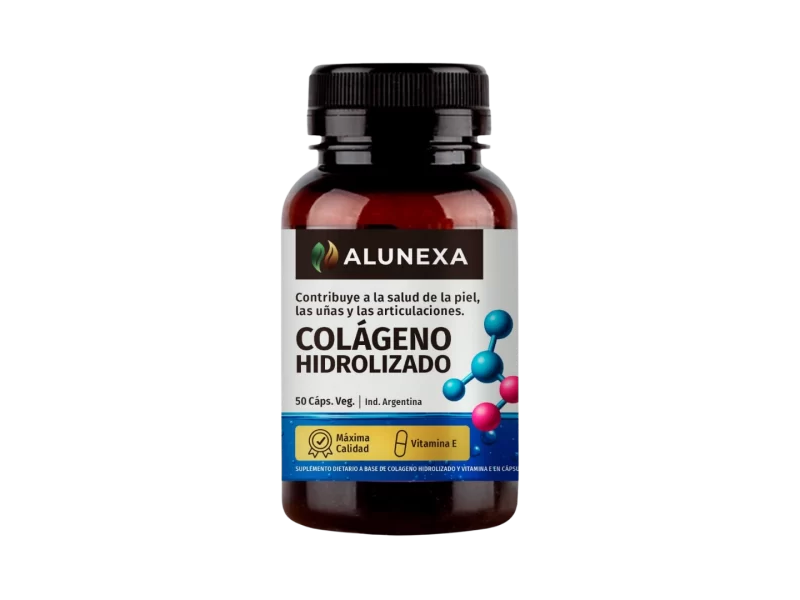 Colágeno Hidrolizado y Vitamina E | 50 Cápsulas Veganas
