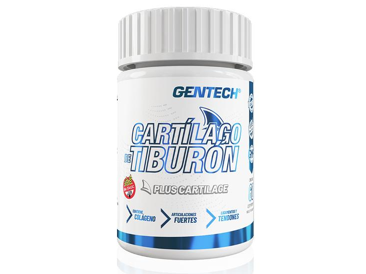 GENTECH (60 caps) CARTÍLAGO DE TIBURÓN