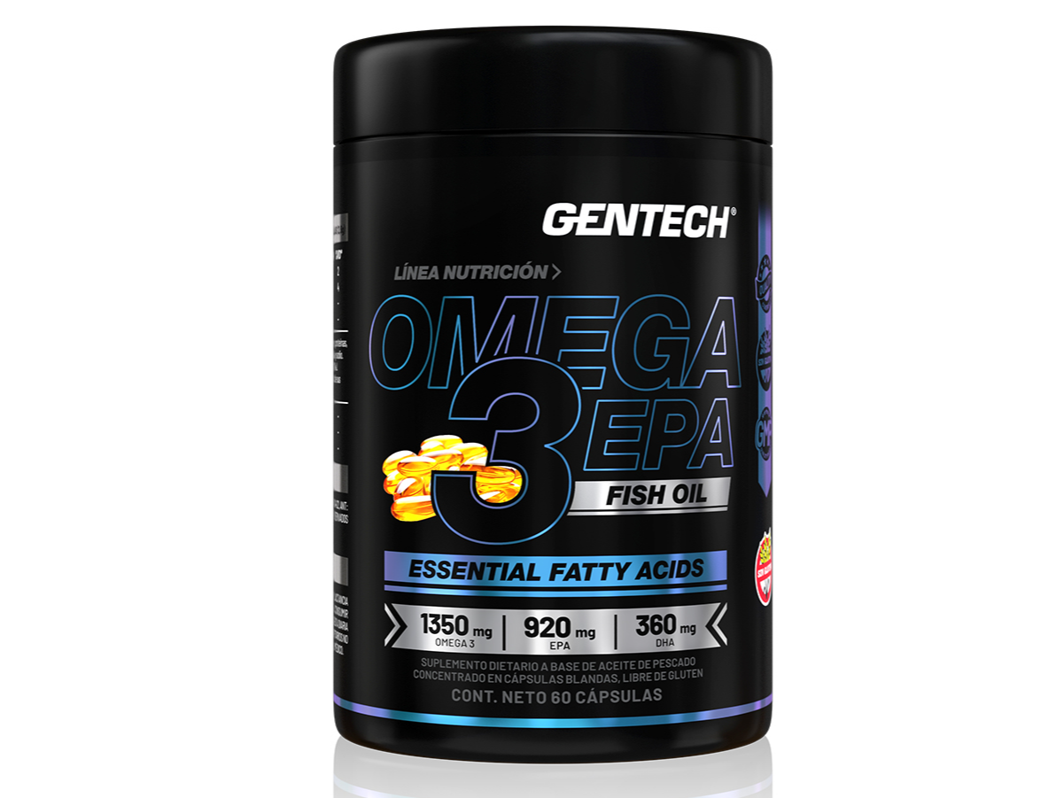 GENTECH (60 caps)OMEGA 3 EPA & DHA