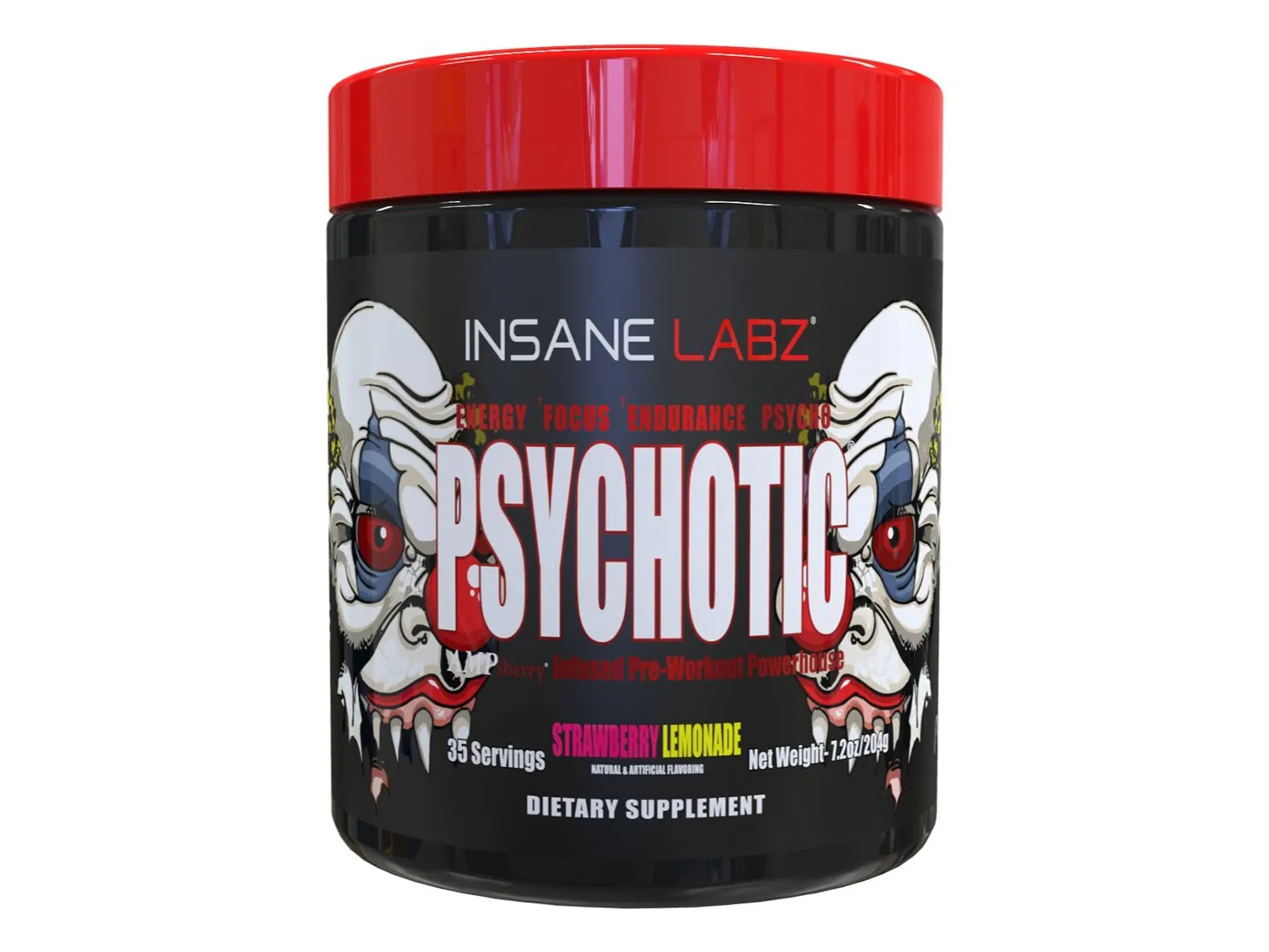 Polvo Pre Entreno Insane Labz Psychotic 875g